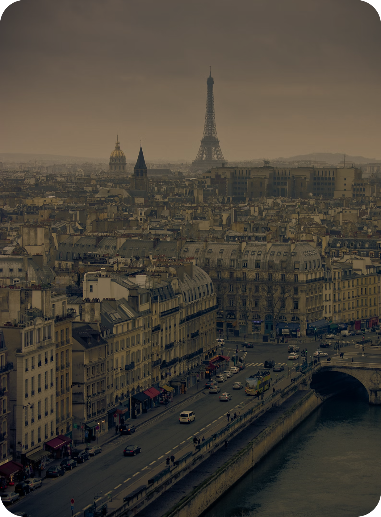 Paris skyline